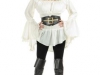 Sexy White Pirate Top with Corset Belt.jpg